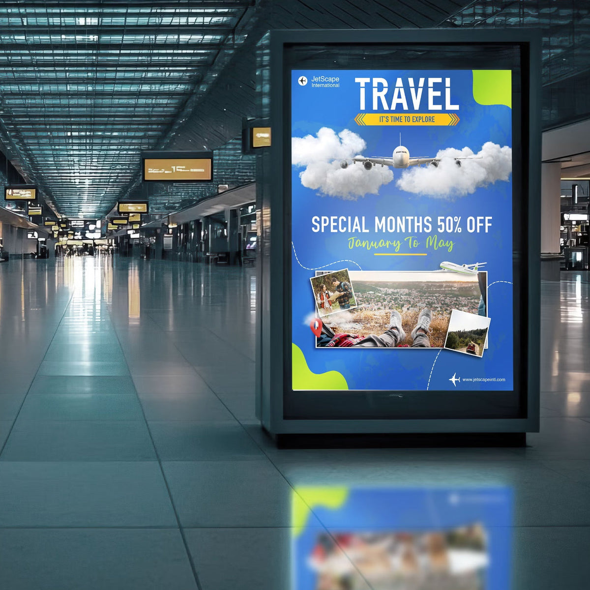 ORAJET® CLEAR  Backlit Signage $12/ft²