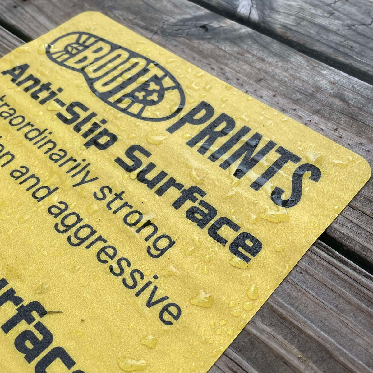 Bootprint Floor Graphic $25/ft²